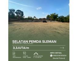 Dijual Tanah Kavling Siap Bangun LT97 m2 Legalitas SHM Lokasi Strategis - Sleman Yogyakarta 