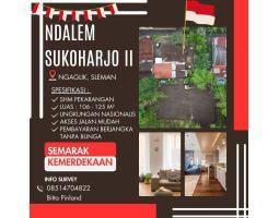 Dijual Tanah Pekarangan Luas 113m2 Murah dan Strategis Dekat Jalan Kaliurang KM.12,5 - Sleman Yogyakarta