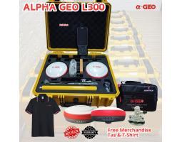 GPS Geodetik RTK Alpha GEO L300 IMU Tilt Compensation 60 Derajat Free Pelatihan - Jakarta Barat