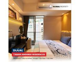 Jual Bekas Apartemen Bekas Tipe Studio Termurah Taman Anggrek Residences Fully Furnished Bagus - Jakarta Barat