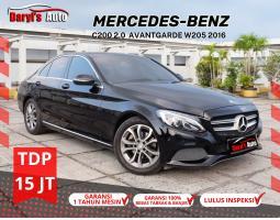 Mobil Mercedes Benz C200 Avantgarde W205 Bekas Tahun 2016 - Jakarta Utara 