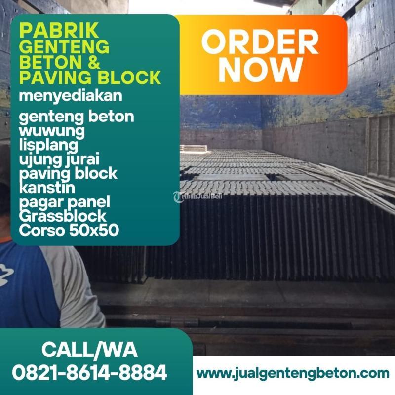 Paving Block dan Genteng Beton - Malang Jawa Timur