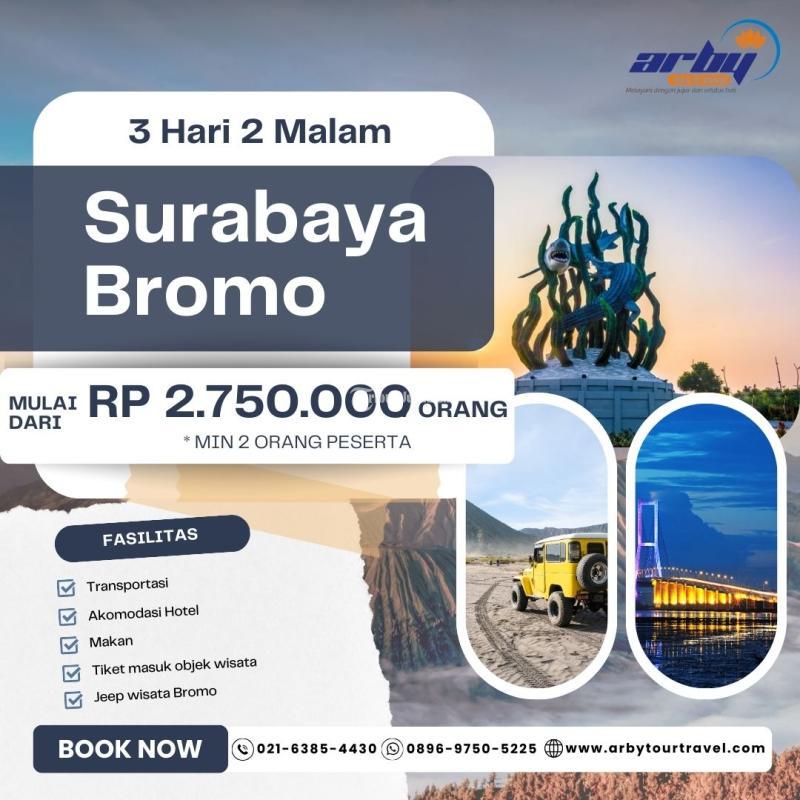 Paket Tour Surabaya Bromo 3 Hari 2 Malam - Jakarta Pusat