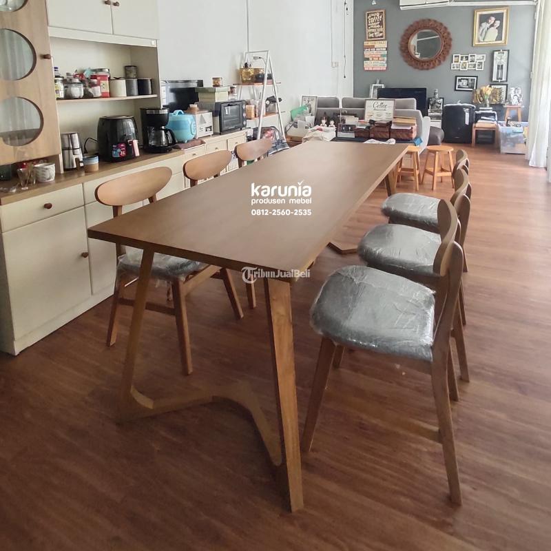 Pengrajin Meja Makan Cafe Bar Restaurant Dapur Minimalis - Denpasar Bali