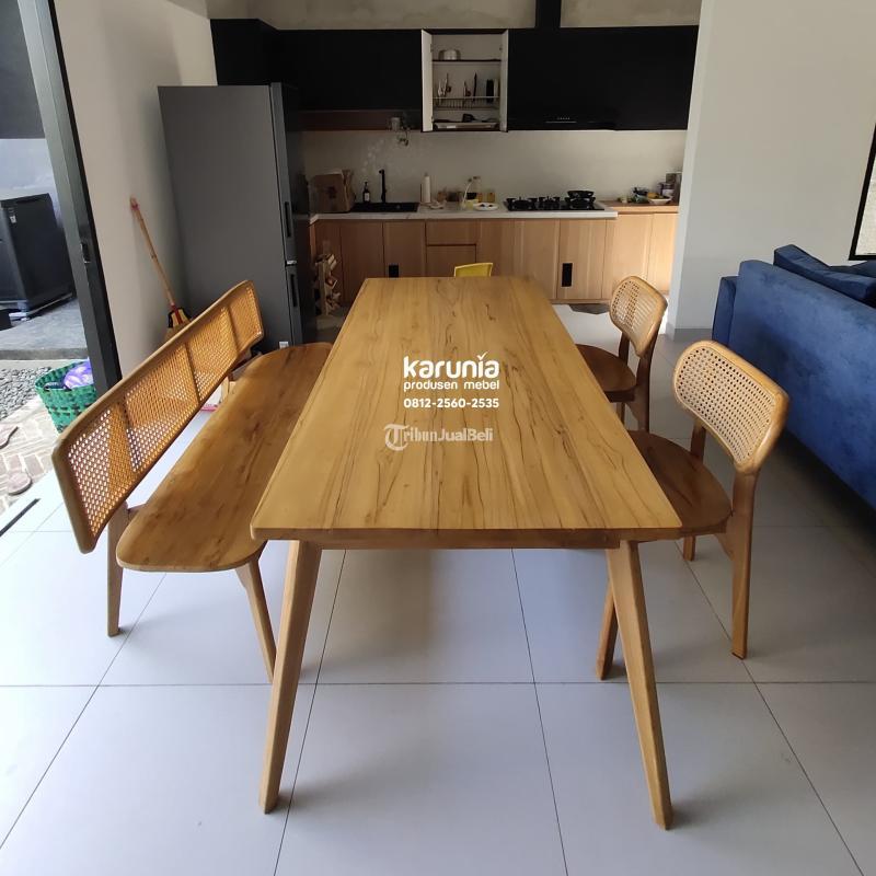 Pengrajin Meja Makan Cafe Bar Restaurant Dapur Minimalis - Denpasar Bali