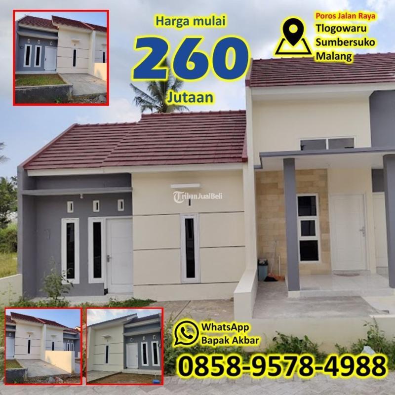 Dijual Rumah Tipe 42 Baru di Tlogowaru Dekat Wisata Mbelong - Malang Jawa Timur
