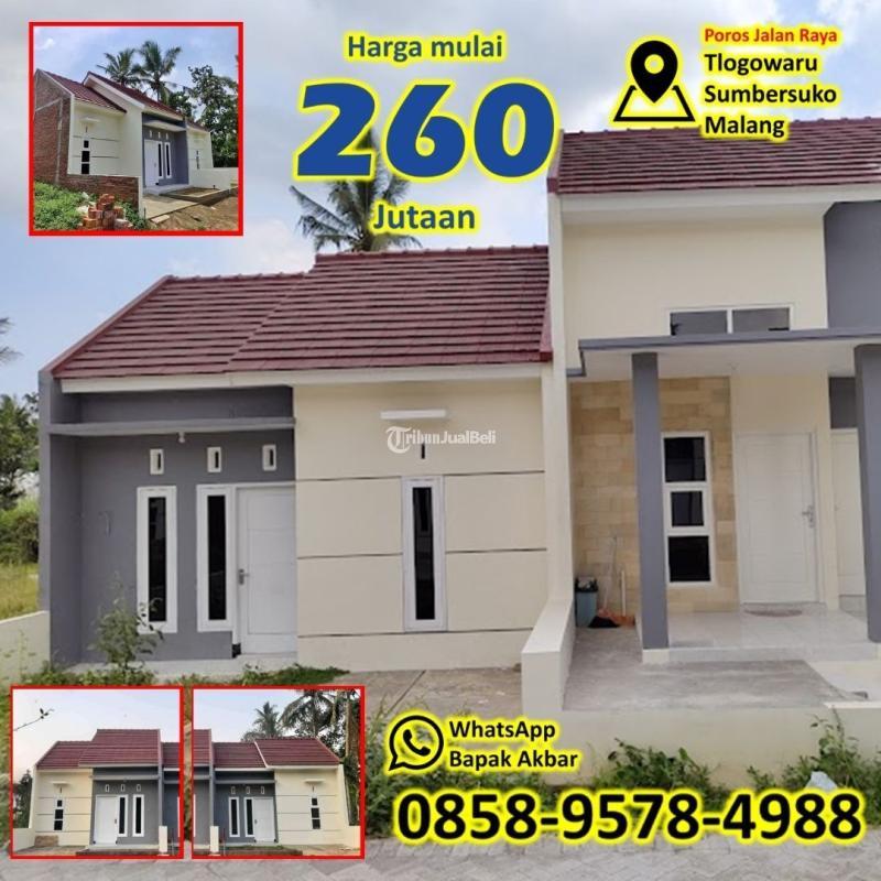 Dijual Rumah Tipe 42 Baru di Tlogowaru Dekat Wisata Mbelong - Malang Jawa Timur