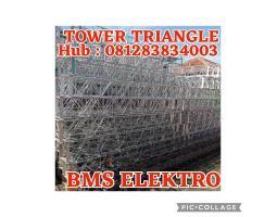 Termurah pasang Tiang Tower Triangle Penangkal Petir  - Bandar Lampung