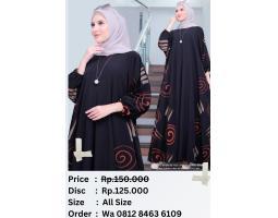 Batik Ayodha Gamis Kaftan Claudya All Size - Jakarta Utara 