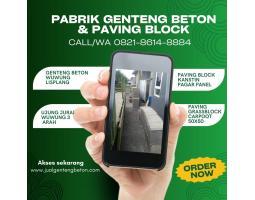 Genteng Beton yang Elegan Harga Murah - Malang Jawa Timur 