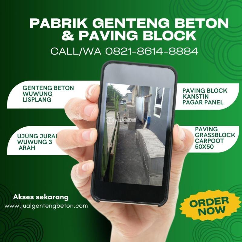Genteng Beton yang Elegan Harga Murah - Malang Jawa Timur 