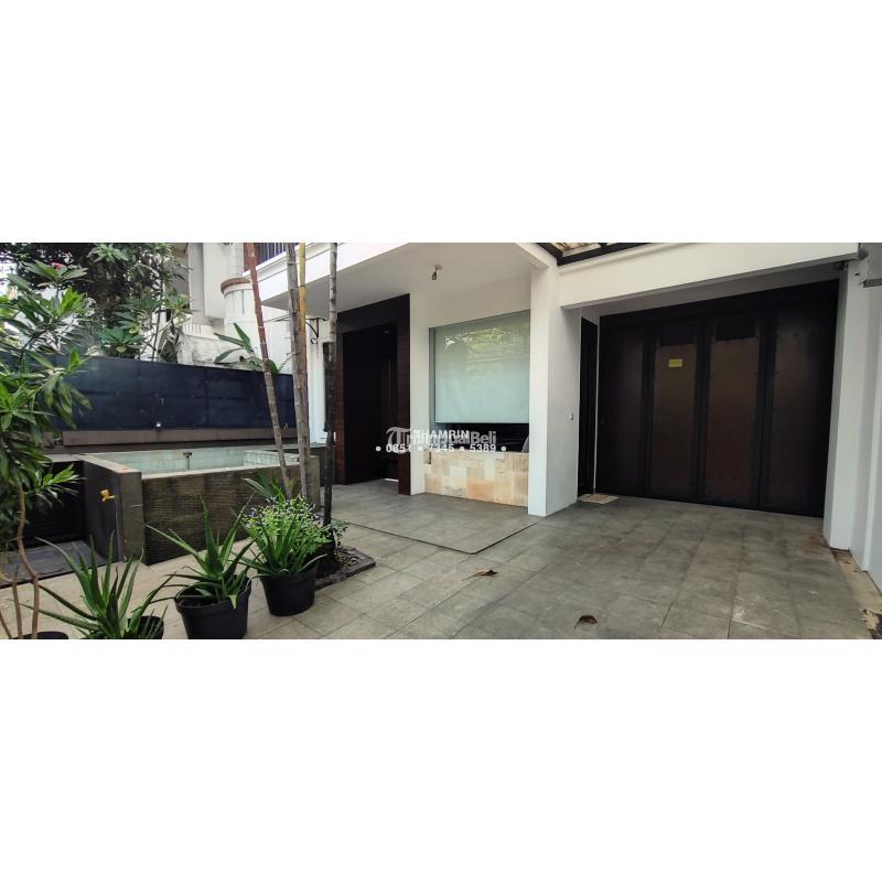 Dijual Rumah 3 Lantai LT164 LB360 SHM Pondok Indah Jakarta Selatan Bonus Gazebo City View dan Fish Pond - Jakarta Selatan