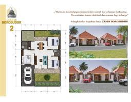 Dijual Rumah Cantik Murah LT123 LB65 SHM 3KT 2KM di Borobudur - Magelang Jawa Tengah