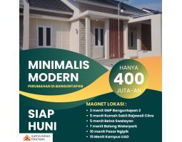 Dijual Rumah Siap Huni LT73 LB43 SHM 2KT 1KM Perumahan Di Banguntapan Dekat Jogja Kota - Bantul Yogyakarta