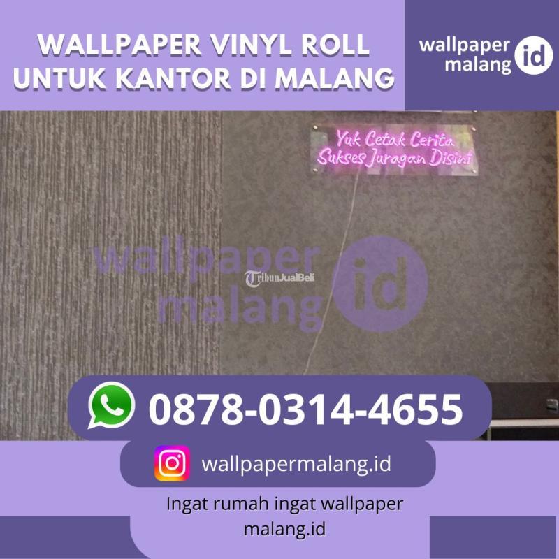 Wallpaper Vinyl Roll Untuk Kantor Ready Jasa Pasang - Malang Jawa Timur