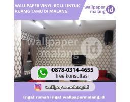 Wallpaper Vinyl Roll Untuk Ruang Tamu - Malang Jawa Timur