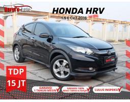 Mobil Honda HRV 1.5 E CVT Terawat 2016 Bekas Siap Pakai - Jakarta Utara 