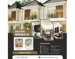 Jual Rumah 2 Lantai Tipe 60 Baru KPR DP 10 Di Banguntapan Dekat Ringroad Giwangan Kotagede SHM - Sleman Jogja