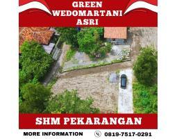 Jual Tanah Kavling Luas 89 m2 Murah 2 Jutaan, Di Wedomartani 3 Menit Dari Jl. Raya Tajem - Sleman Jogja