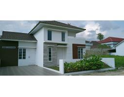 Jual Rumah Model Eropa Dengan Spesifikasi Unggulan Tipe 65 Baru - Pekanbaru Riau