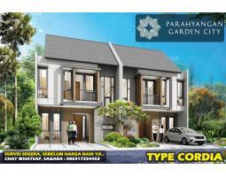 Jual Rumah Elite 2 Lantai Tipe 71 Baru Parahyangan Garden City Nanjung Margaasih - Bandung Jawa Barat