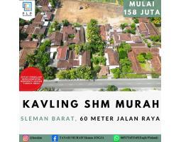 Dijual Tanah Kavling Siap Bangun LT84 m2 Legalitas SHM - Sleman Yogyakarta