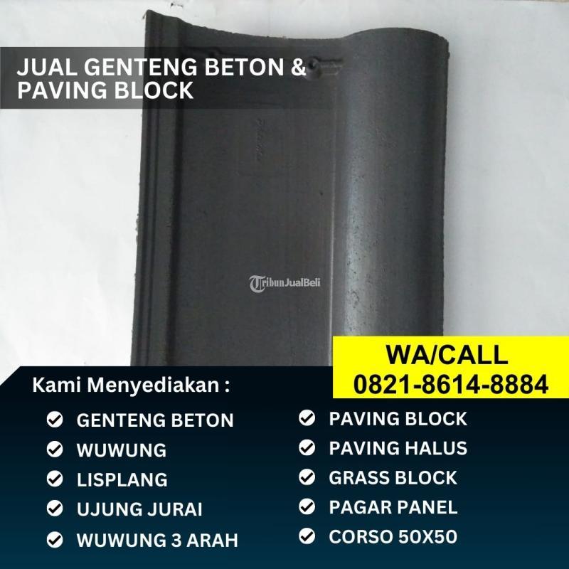 Paving dan Genteng Beton untuk Desain Rumah Modern - Malang Jawa Timur
