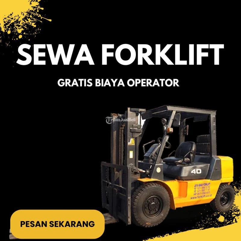 Sewa Forklift Harian atau Bulanan di Cengkareng - Jakarta Barat