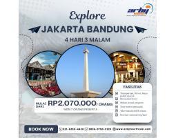 Paket Wisata Jakarta Bandung 4H3M - Jakarta Pusat