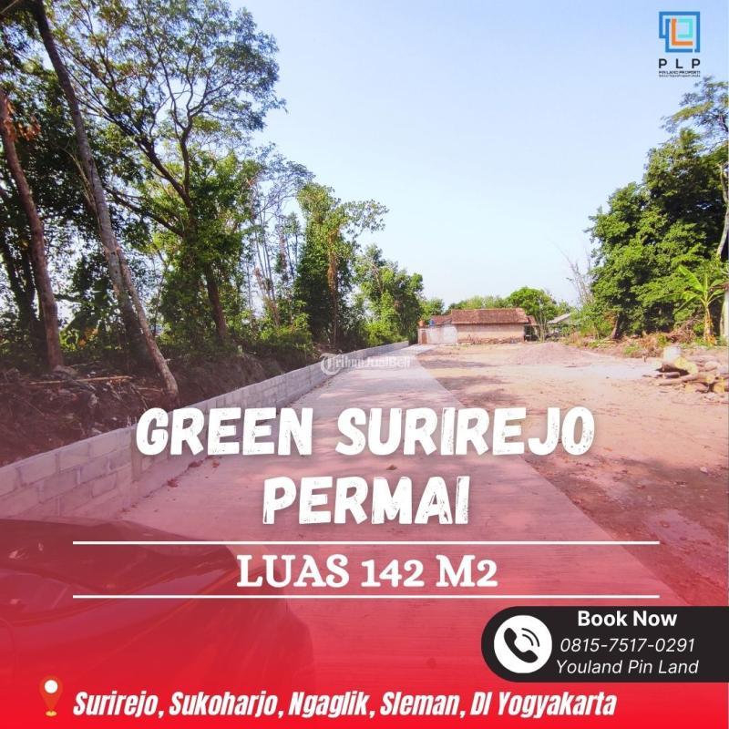 Promo Potongan Harga 17 Juta Dijual Tanah Kavling Luas 142 m2 Shm Pekarangan Timur Jakal Km 10 - Sleman Jogja