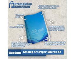 Cetak Katalog Buku Promosi Art Paper A4  Catalogue Menu Terdekat - Surabaya Jawa Timur