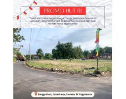 Jual Tanah Premium Luas 128 m2 Murah Dekat Jl Magelang - Sleman Jogja