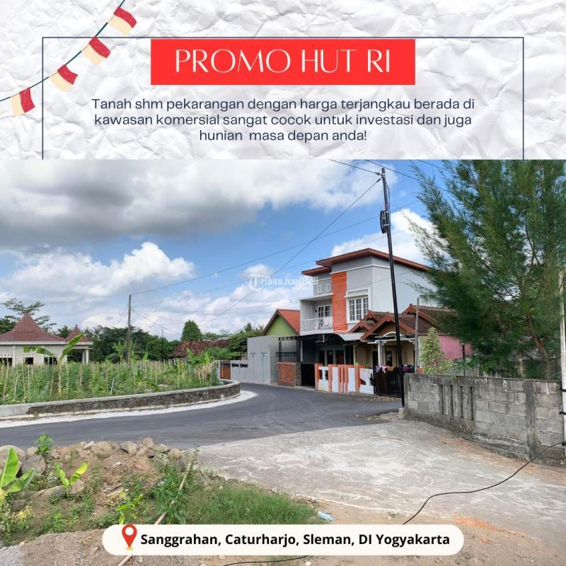 Jual Tanah Premium Luas 128 m2 Murah Dekat Jl Magelang - Sleman Jogja