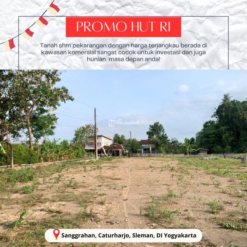 Jual Tanah Premium Luas 128 m2 Murah Dekat Jl Magelang - Sleman Jogja