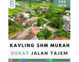 Jual Tanah Kavling Luas 89 m2 Shm Murah Dekat Jalan Tajem Hanya 244 Juta - Sleman Jogja