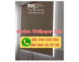 Toko Gorden Jendela Roller Blinds Sunblock Minimalis Berpengalaman - Sragen Jawa Tengah