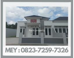 Jual Rumah Model Kekinian Tipe 60 Baru di Bukit Barisan - Pekanbaru Riau 