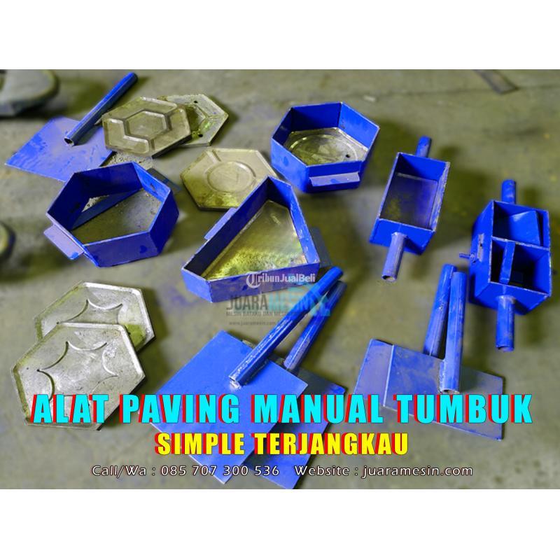 Alat Cetak Paving Manual Tumbuk Tangan - Tarakan Kalimantan Utara