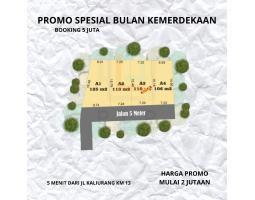 Dijual Promo Tanah Pekarangan Luas 106m2 SHM Murah Dekat Jalan Kaliurang - Sleman Yogyakarta