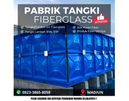 Tangki Penyimpanan Air Bersih Fiberglass - Madiun Jawa Timur