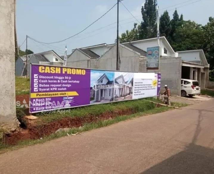 Dijual Rumah Murah Free Biaya2 Luas 60m2 Tipe 38 SHM 2KT 1KM Dekat Akses Tol Bojonggede - Bogor Jawa Barat