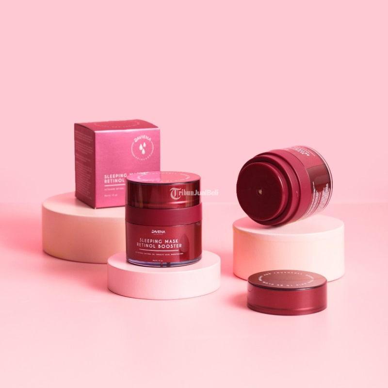 Sleeping Mask Retinol By Daviena Original BPOM - Surabaya Jawa Timur