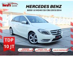 Mercedes Benz B200 1.6 CGI CBU 2014 Bekas Warna Putih TDP 10 Juta - Jakarta Utara