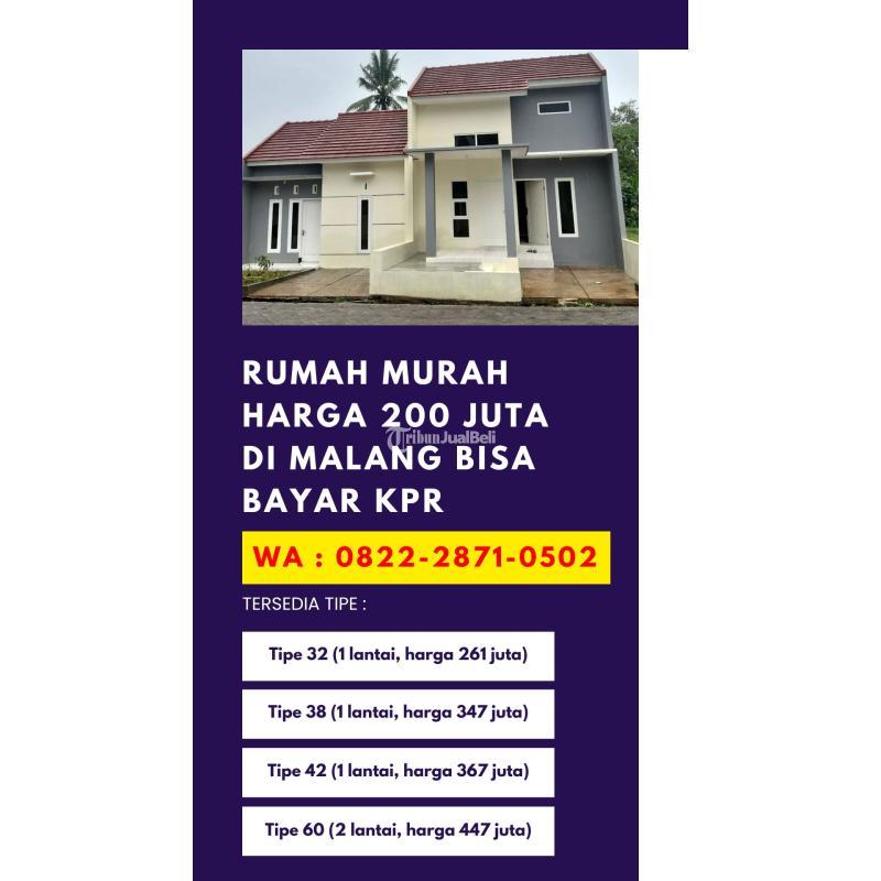 Dijual Rumah Tajinan Malang Harga 447 Juta LT64 LB34 - Malang Jawa Timur