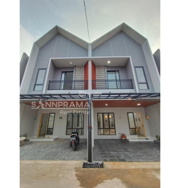 Dijual Townhouse 2 Lantai Nempel Kubah Mas dekat Tol Limo, Banyak Bonus - Depok Jawa Barat