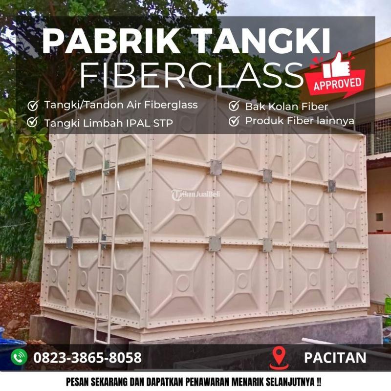 Sedia Tangki Air Kotak Fiberglass Best Seller - Pacitan Jawa Timur