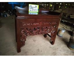 Meja Altar Sembayang China Full Kayu Jati - Makassar Sulawesi Selatan