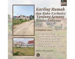 Jual Tanah Luas 127 m2 Sertifikat Pinggir Jalan Way Kandis Tanjung Senang - Bandar Lampung