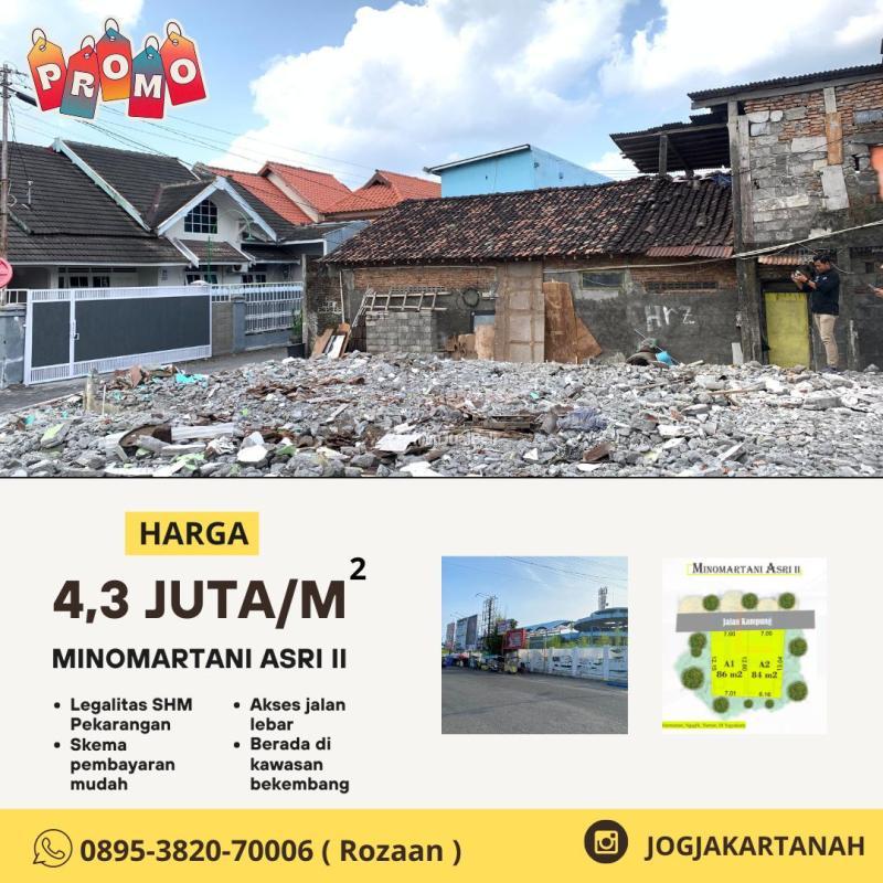 Dijual Tanah Super Strategis Luas 86m2 SHM Mepet Condongcatur - Sleman Yogyakarta