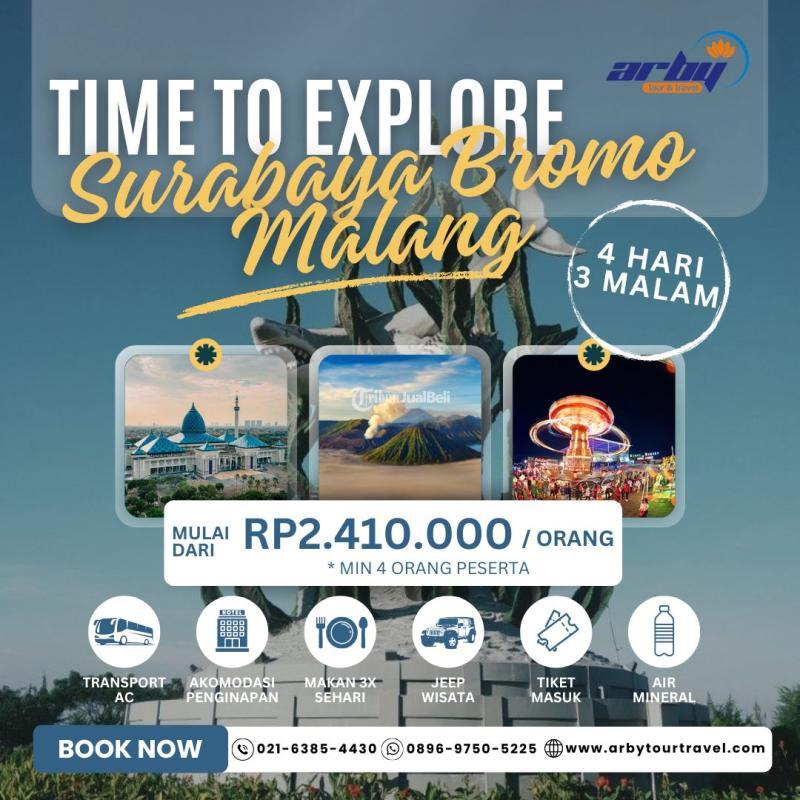 Paket Tour Surabaya Bromo Malang 4 Hari 3 Malam - Jakarta Pusat